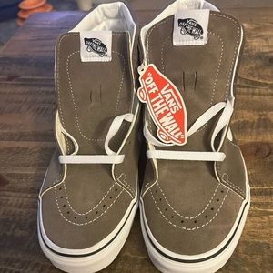 NWT Brown Vans Sk8-Hi Shoes Size 10.5 Women’s